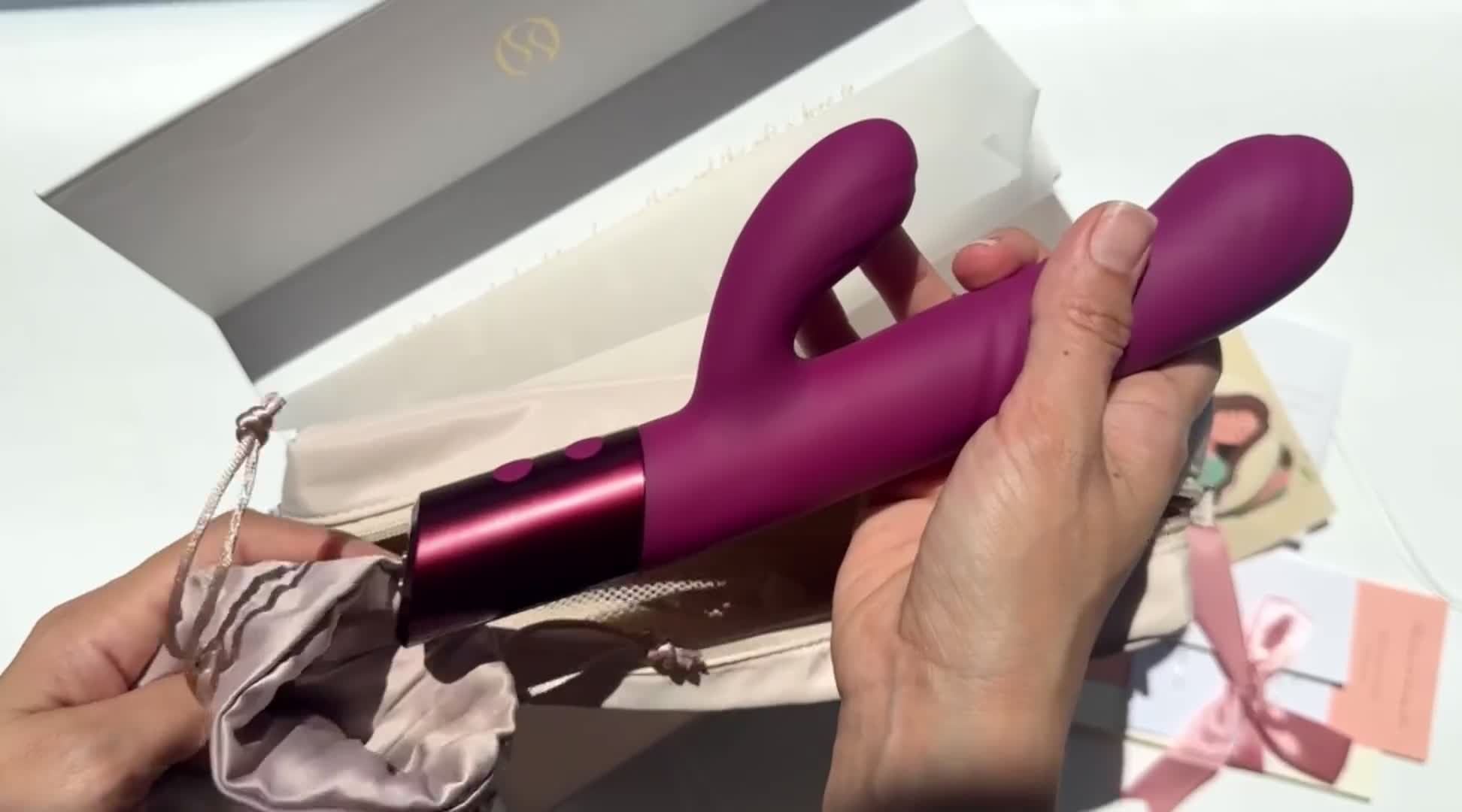 Видеообзор товара: Вибратор Selove Thrusty фиолетовый