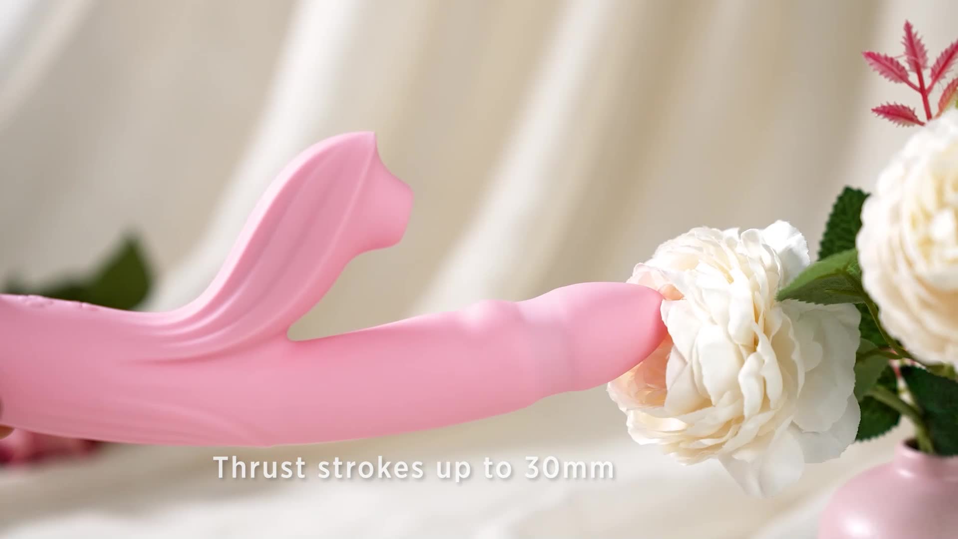 Видеообзор товара: Многофункциональный стимулятор «Anita» с вибрацией и вакуумом, цвет розовый, BeYourLover TX223A