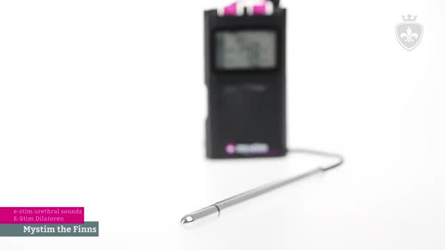Видеообзор товара: Уретральный плаг для электростимуляции «Thin Finn» из металла, цвет серебристый, Mystim DEL7810