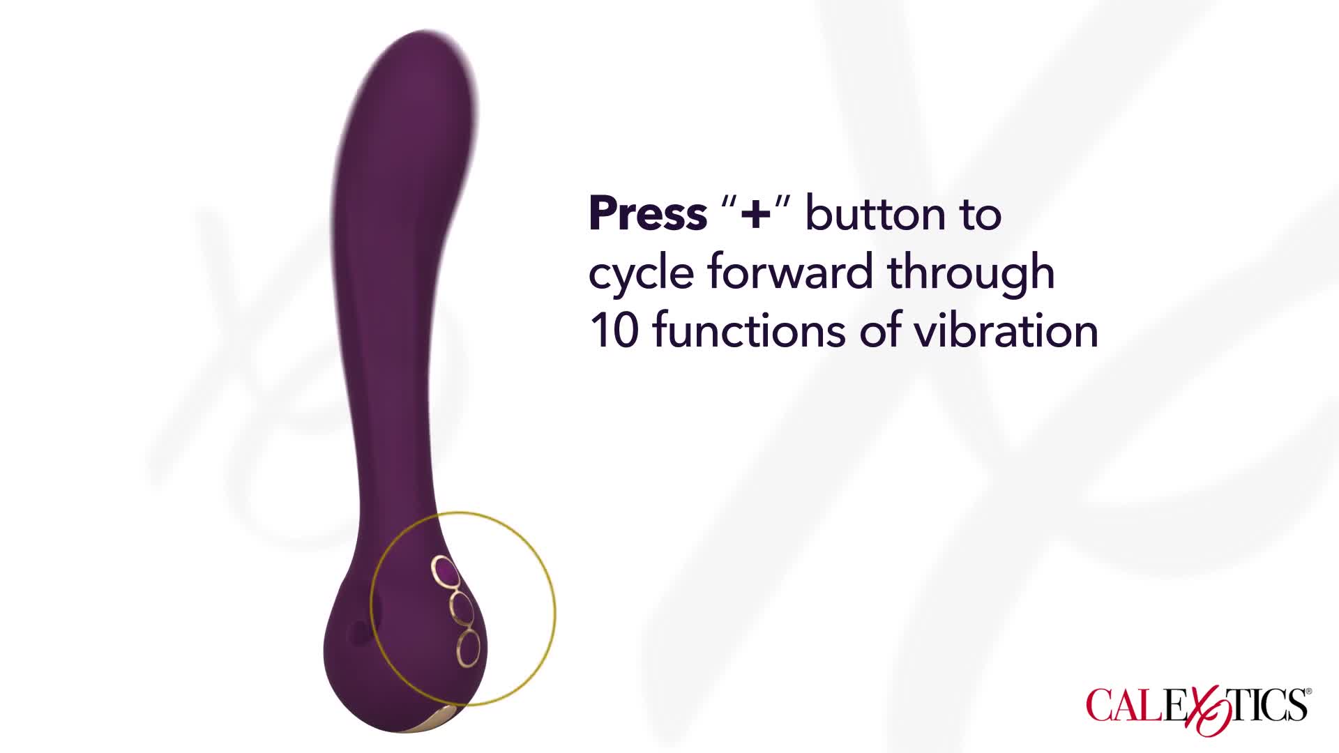 Видеообзор товара: Вибромассажер для точки G «Obsession Passion», цвет фиолетовый, California Exotic Novelties SE-4385-05-3