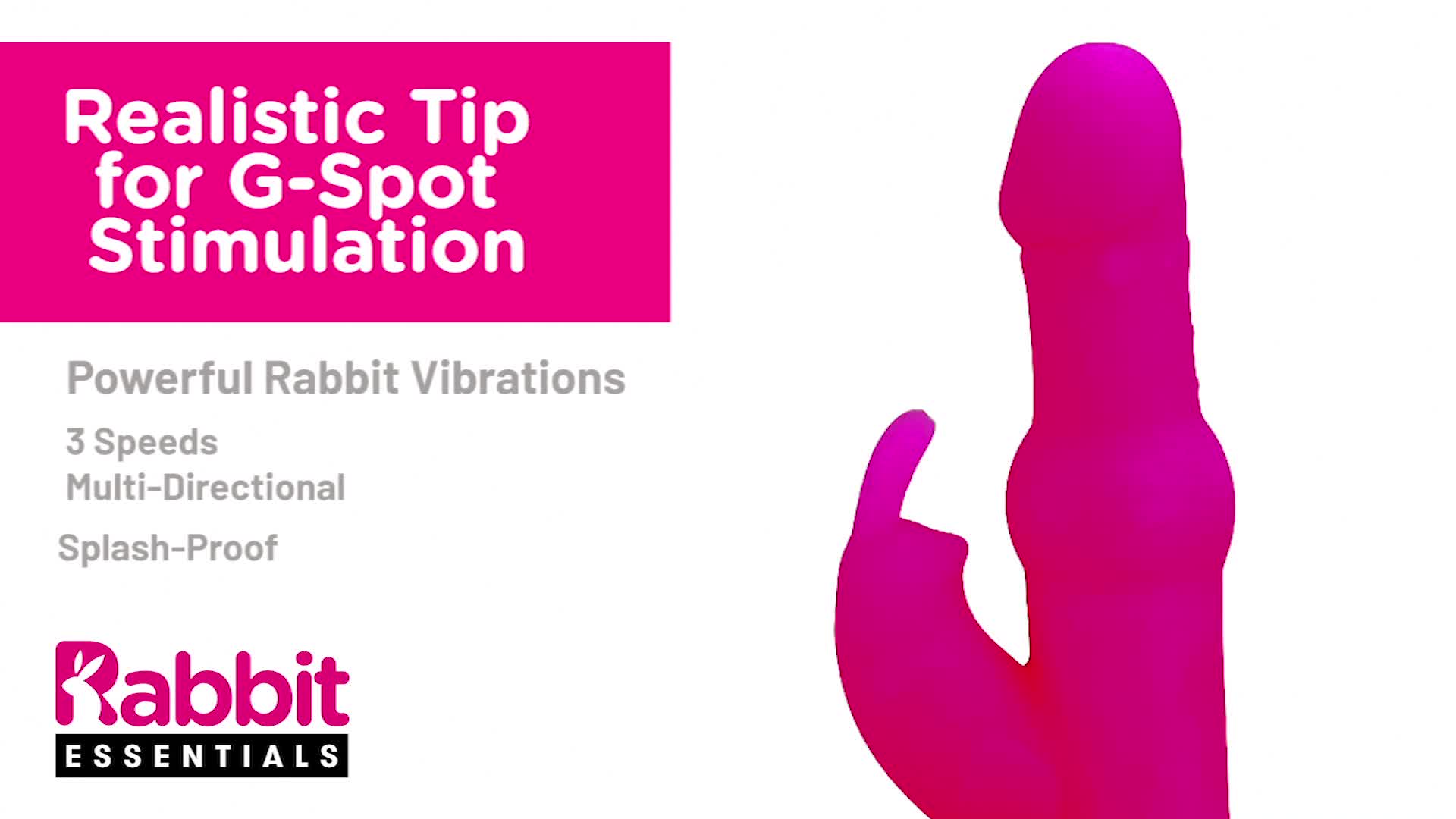 Видеообзор товара: Вибратор-кролик для женщин необычной формы «Beads Rabbit Vibrator» с вращающимися бусинами от компании Rabbit Essentials, цвет фтолетовый, RR-003-PUR