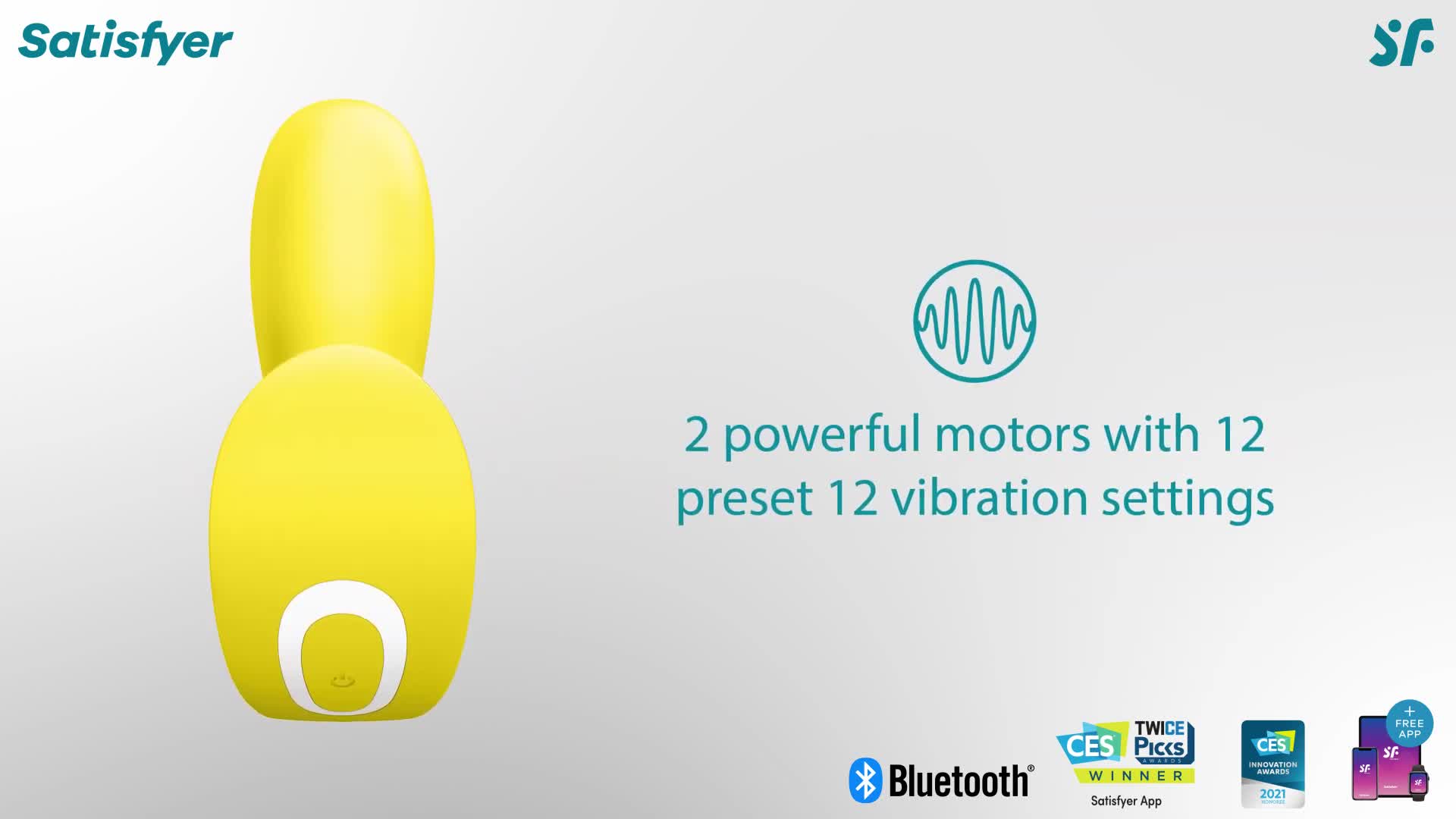 Видеообзор товара: Бесшумный анально-вагинальный вибромассажер «Top Secret+ Connect App», цвет розовый, Satisfyer 4003429PNK