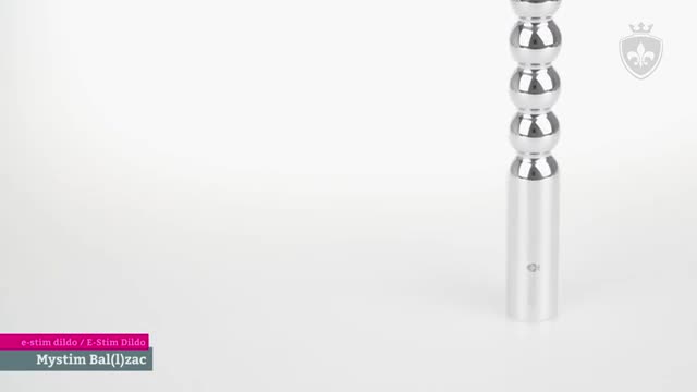 Видеообзор товара: Фаллоимитатор для вагинальной электростимуляции, «Mystim Alu BalLZac Dildo», цвет серебристый, 46120