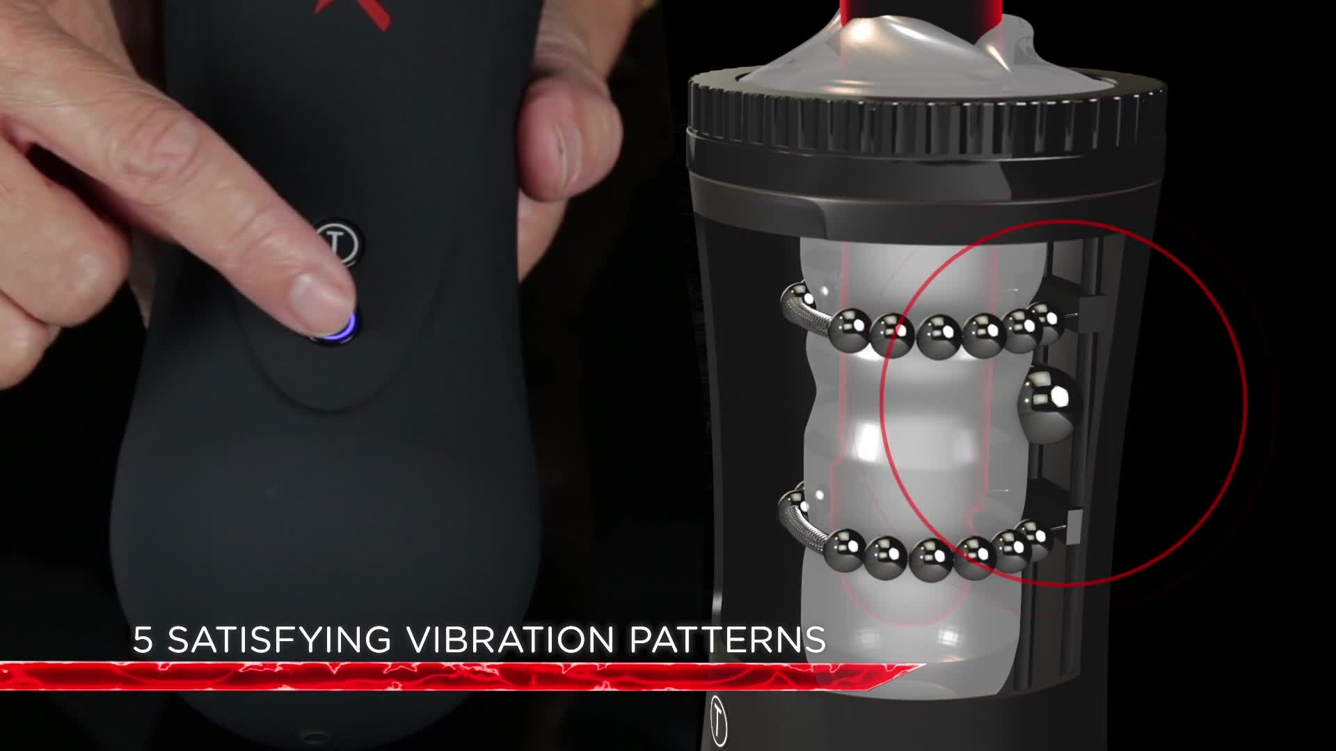 Видеообзор товара: Автоматический мастурбатор-ротик «Pdx Elite Moto Stroker», цвет черный, Pipedream RD538