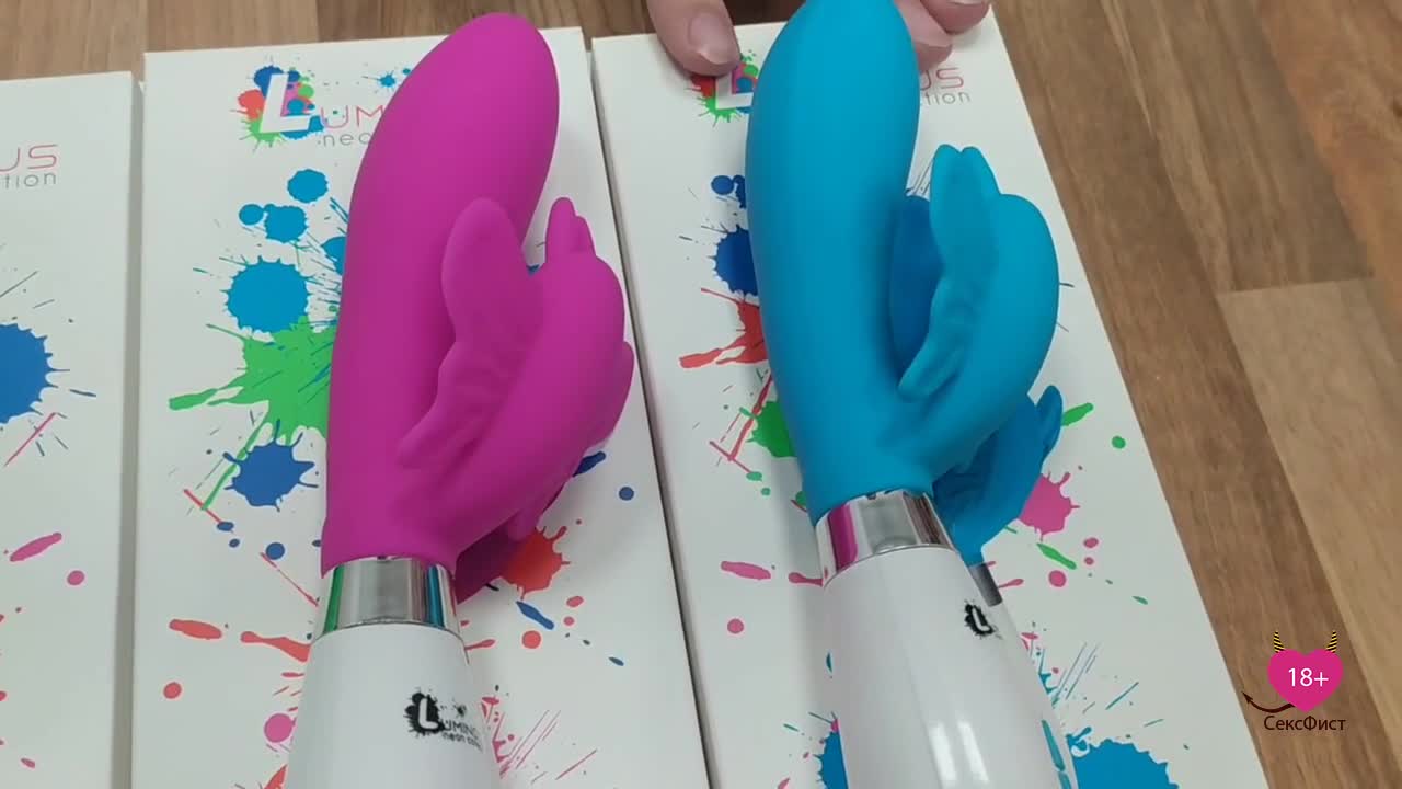 Видеообзор к товару: Вибратор с клиторальной стимуляцией «Alexios», цвет фуксия, Shots Media LUM004FUC