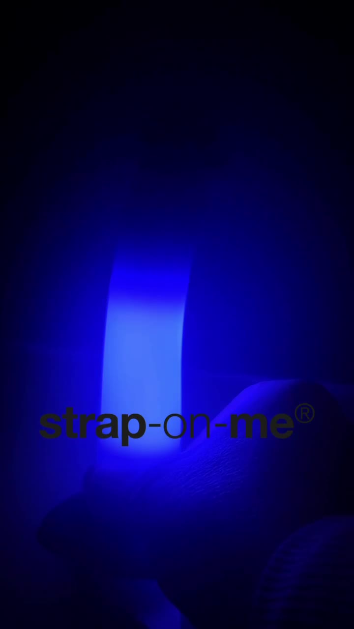Видеообзор товара: Фаллоимитатор «Semi-Realistic Glow-LED Dildo» со светодиодной подсветкой, M, фиолетовый, Strap-On-Me 6018743