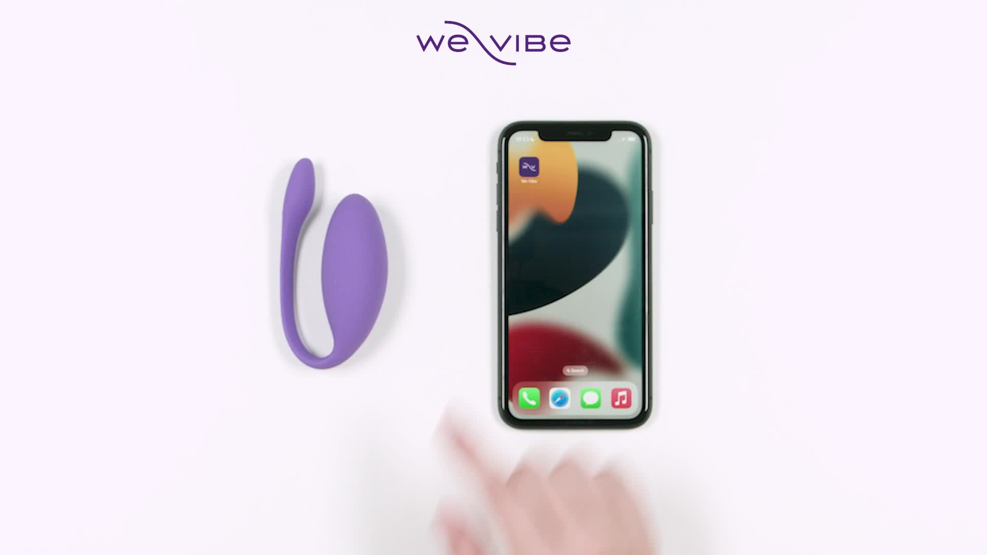 Видеообзор товара: Вибратор для ношения «Jive Lite» с дистанционным управлением, цвет фиолетовый, We-Vibe SNJV3SG4